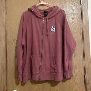 Torrid zip up hoodie 3x